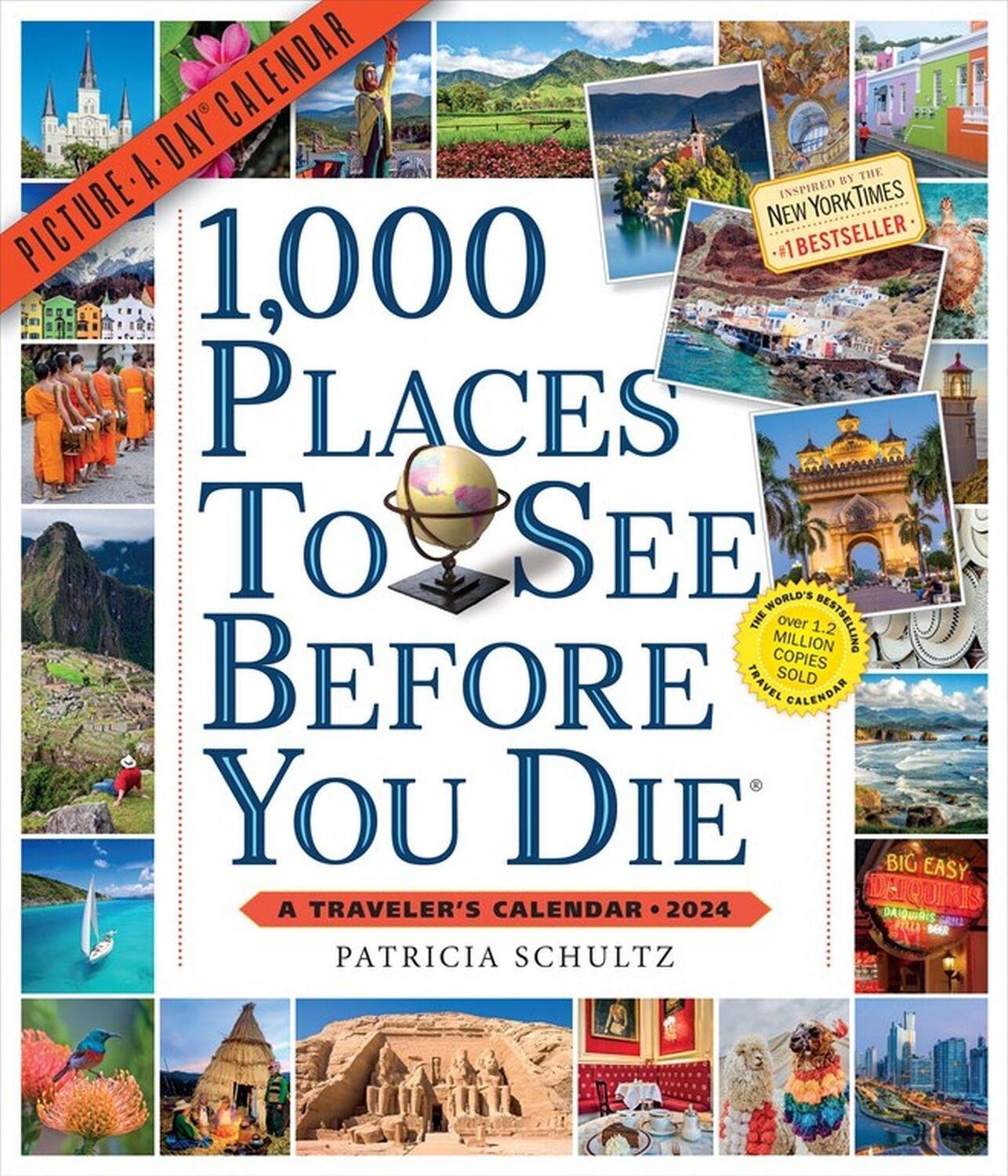 Cover: 9781523518999 | 1,000 Places to See Before You Die Picture-A-Day Wall Calendar 2024