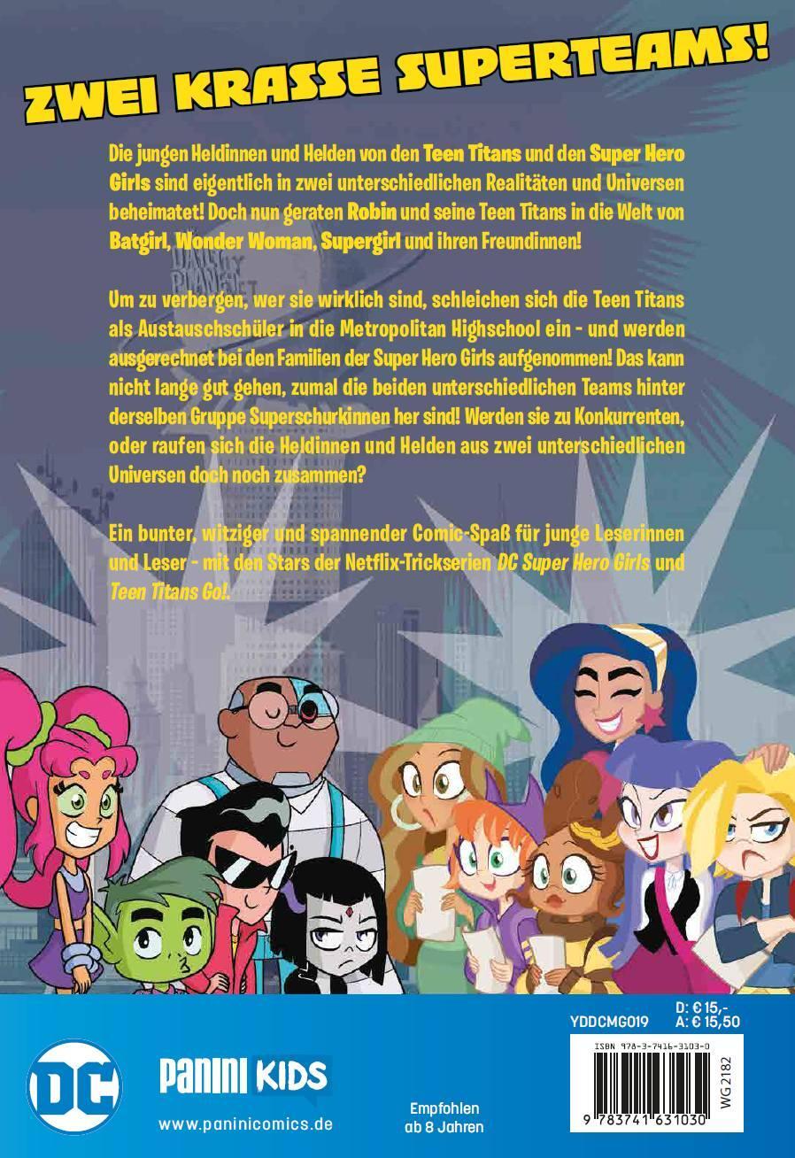 Rückseite: 9783741631030 | Teen Titans Go! / DC Super Hero Girls: Die Austauschschüler | Buch