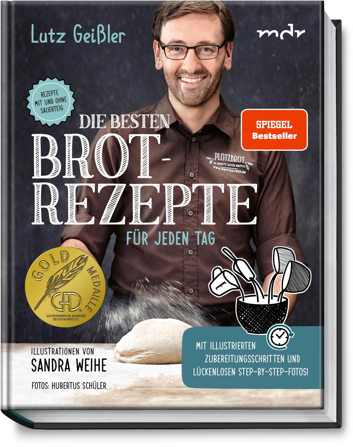 Cover: 9783954531813 | Die besten Brotrezepte für jeden Tag | Lutz Geißler | Buch | Deutsch