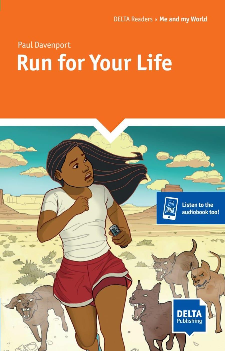 Cover: 9783125011434 | Run for Your Life | Reader with audio and digital extras | Davenport