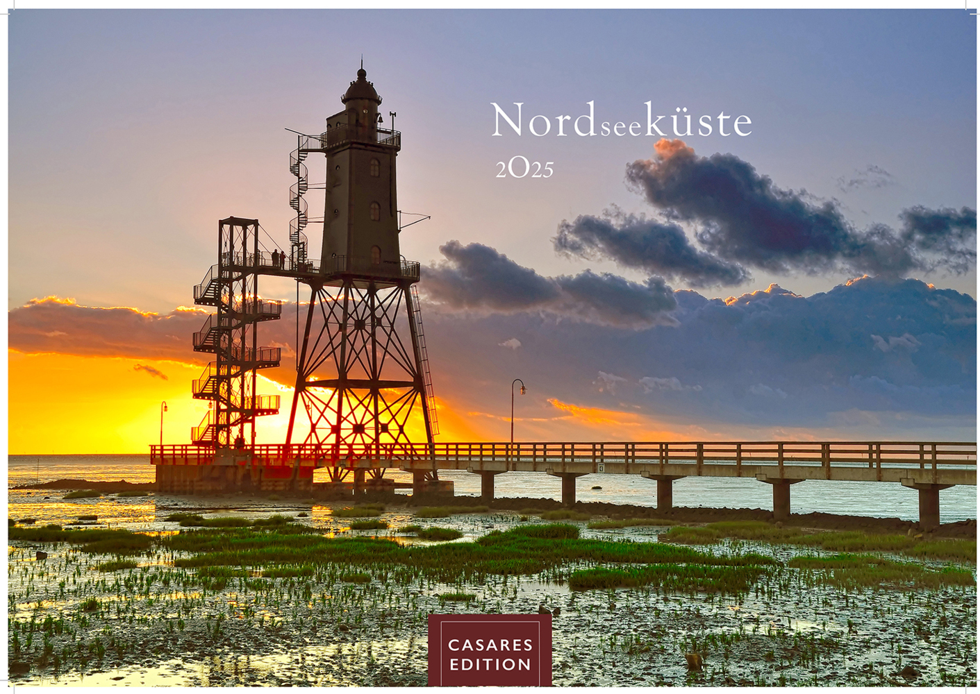 Cover: 9781835242933 | Nordseeküste 2025 S 24x35cm | Kalender | 14 S. | Deutsch | 2025