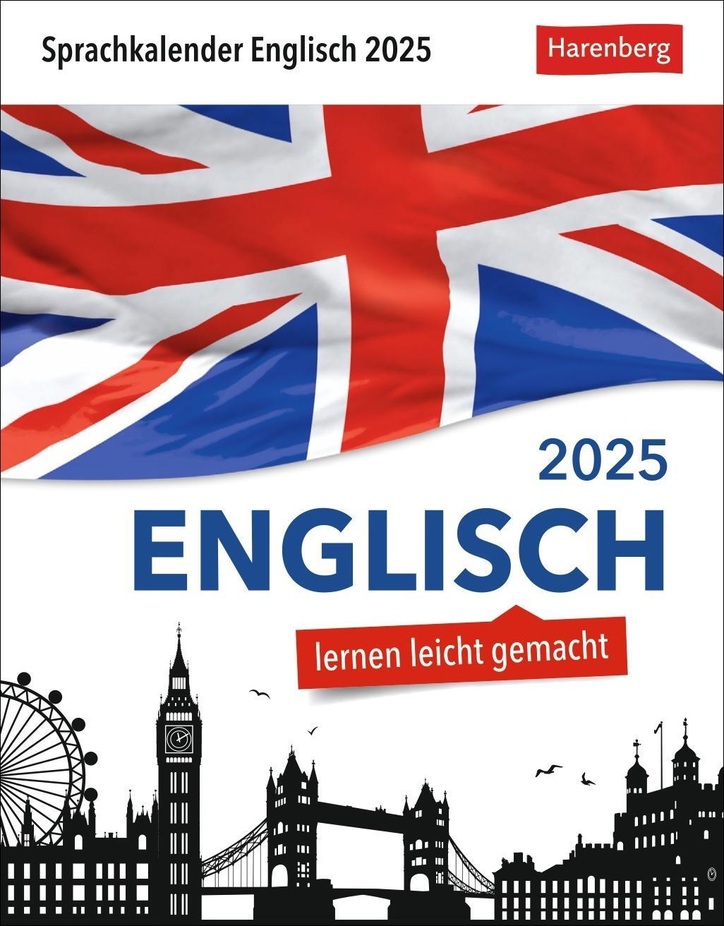 Cover: 9783840033605 | Englisch Sprachkalender 2025 - Englisch lernen leicht gemacht -...