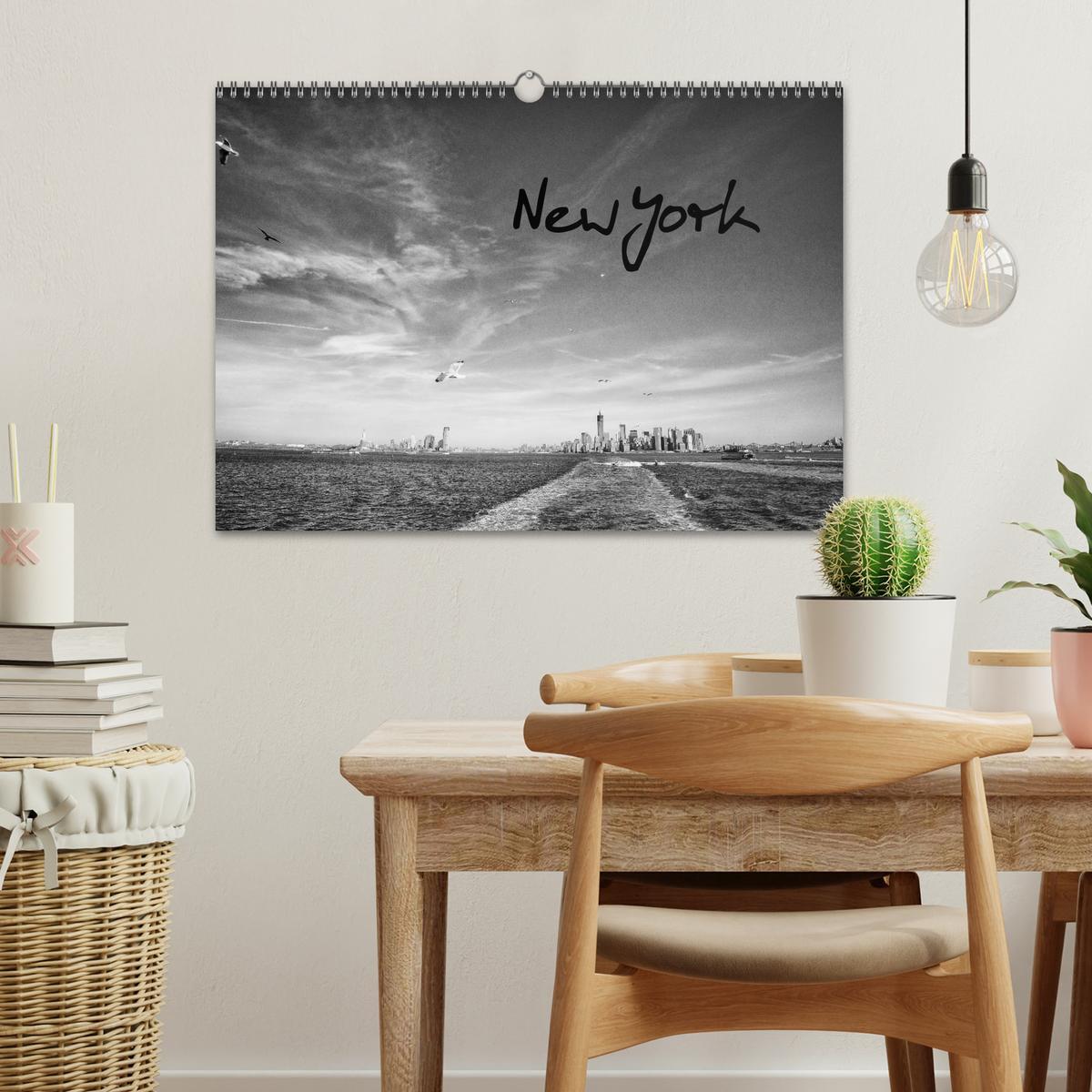 Bild: 9783435795604 | New York 2025 (Wandkalender 2025 DIN A3 quer), CALVENDO Monatskalender