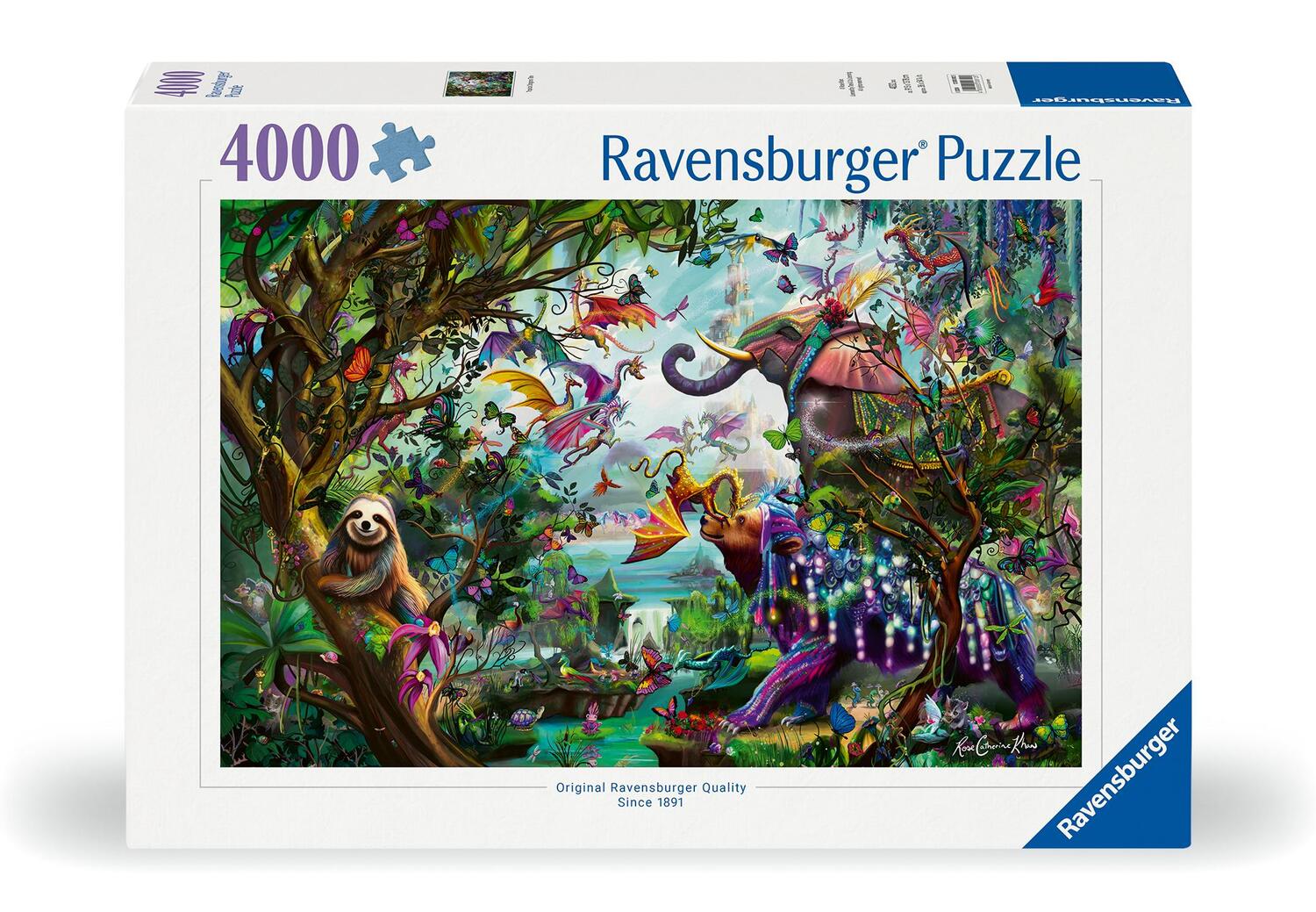 Cover: 4005555008125 | Ravensburger Puzzle 12000812 - Die Drachen der Tropen - 4000 Teile...