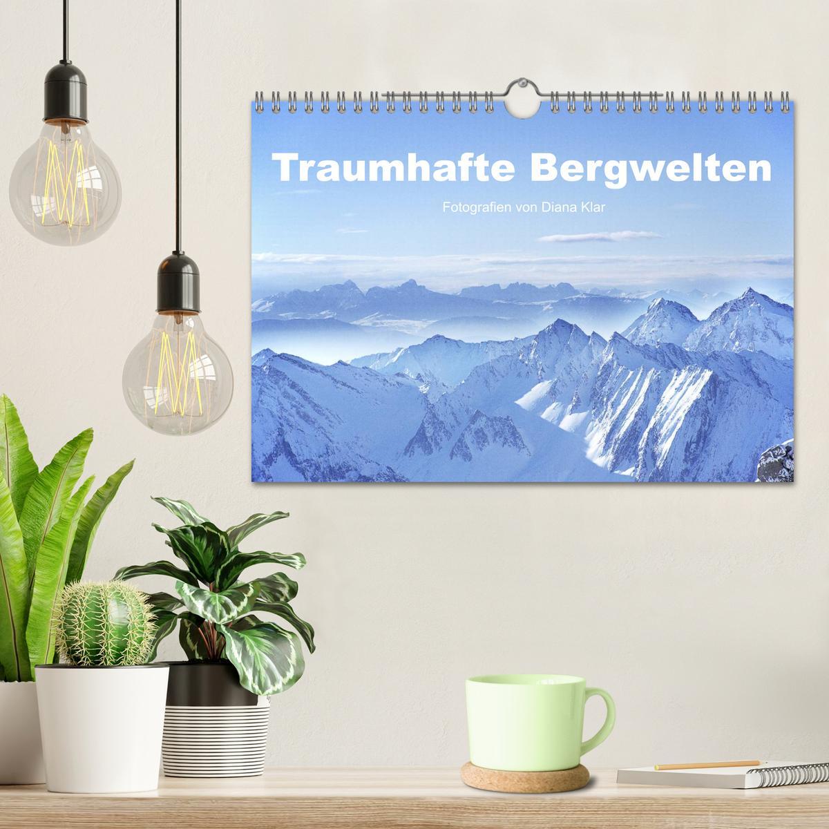 Bild: 9783435797714 | Traumhafte Bergwelten (Wandkalender 2025 DIN A4 quer), CALVENDO...