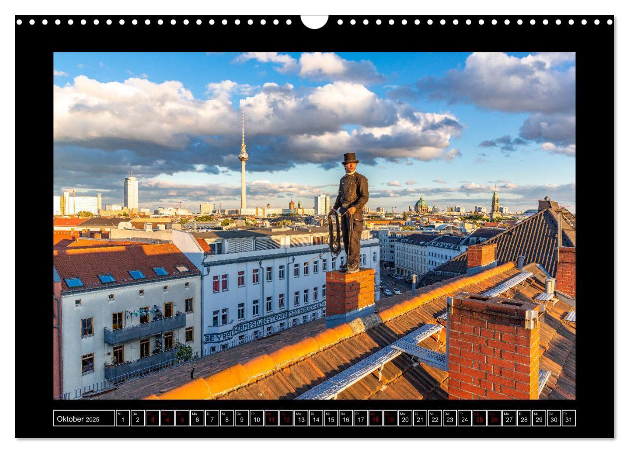 Bild: 9783435324194 | Schornsteinfeger über Berlin 2025 (Wandkalender 2025 DIN A3 quer),...