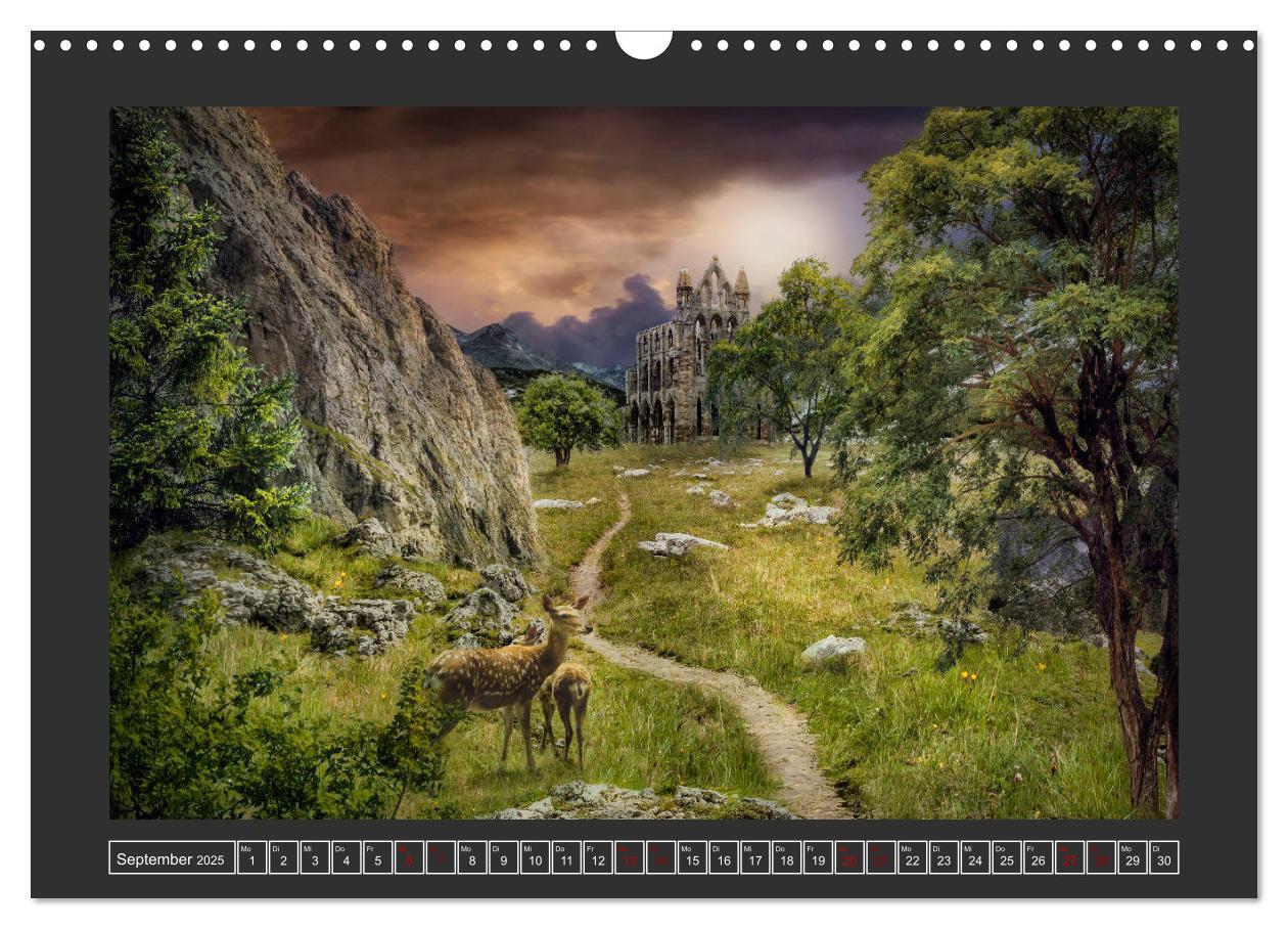 Bild: 9783435145423 | Magische Gefilde (Wandkalender 2025 DIN A3 quer), CALVENDO...