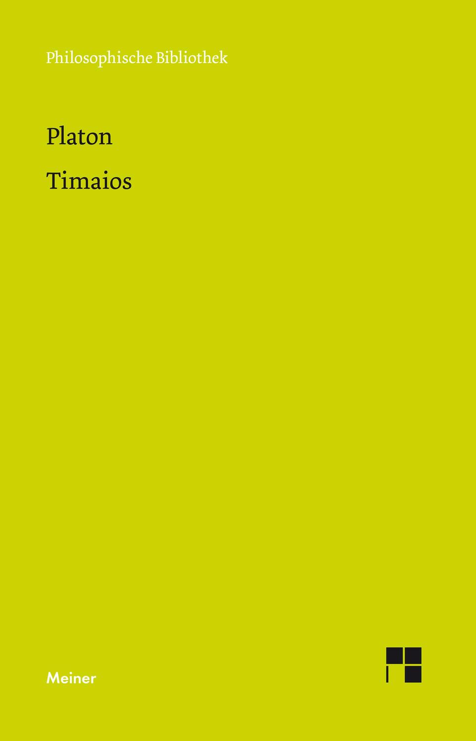 Cover: 9783787328673 | Timaios | Platon | Taschenbuch | Deutsch | 2017 | Meiner, F