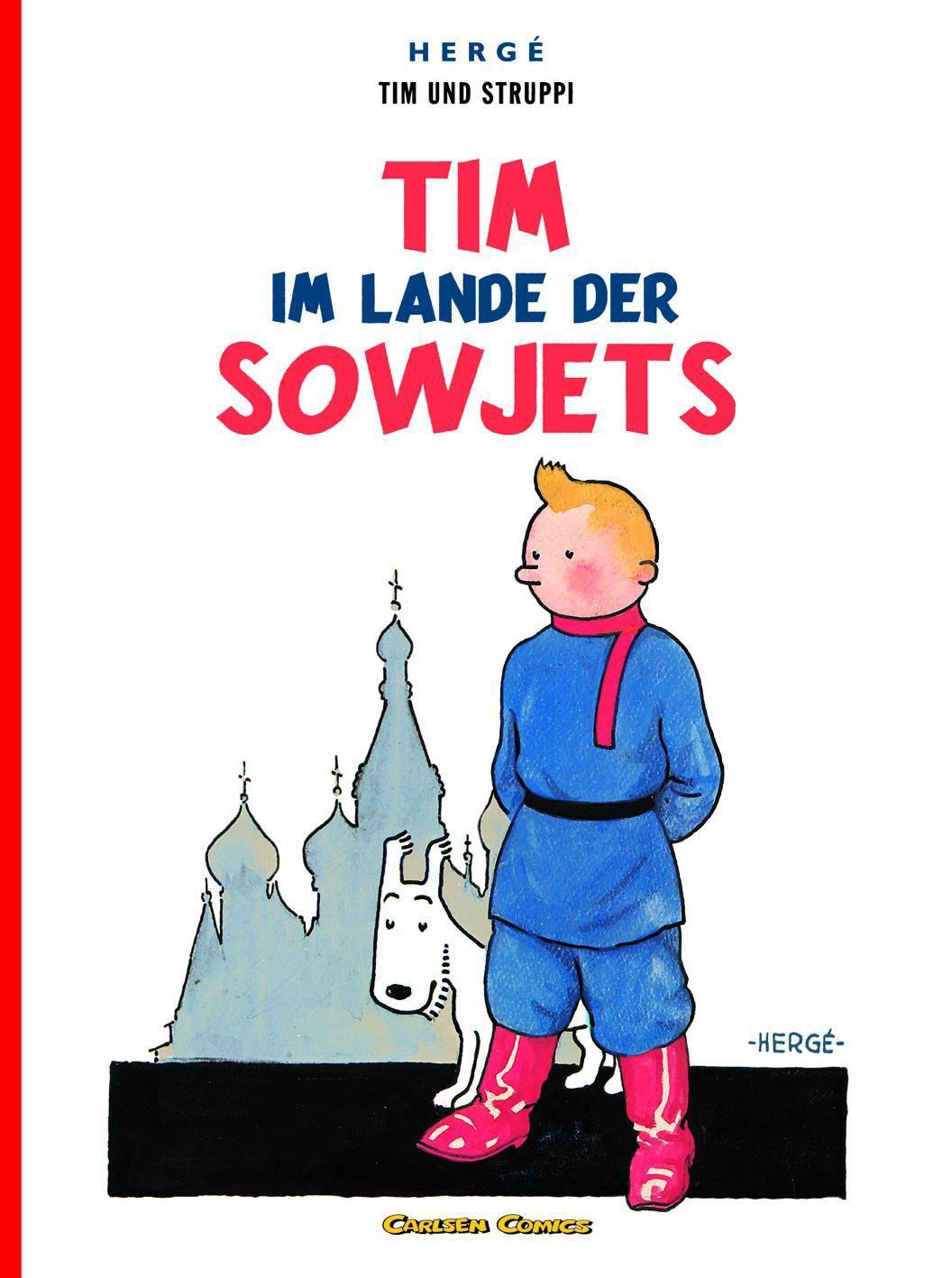 Cover: 9783551732200 | Tim und Struppi. Tim im Lande der Sowjets | Hergé | Taschenbuch | 2004