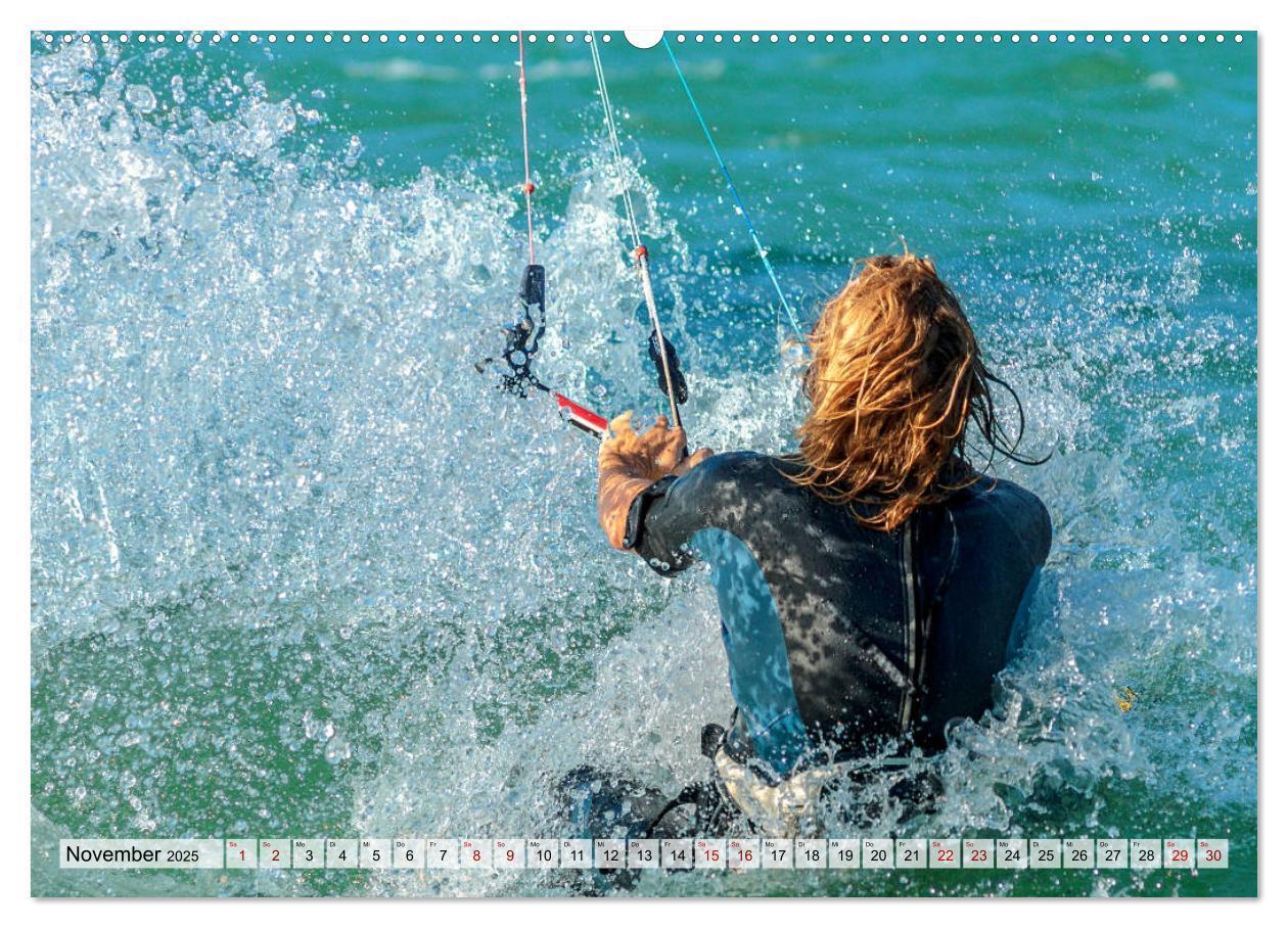 Bild: 9783435326174 | Kitesurfen - Action pur (Wandkalender 2025 DIN A2 quer), CALVENDO...