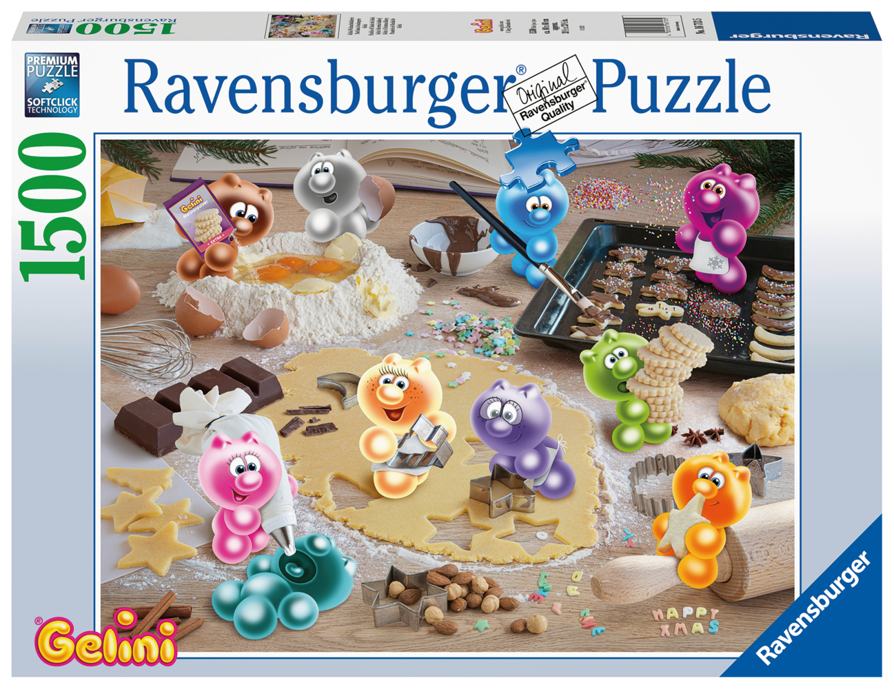 Cover: 4005556167135 | Ravensburger Puzzle 16713 - Gelinis Weihnachtsbäckerei - 1500 Teile...