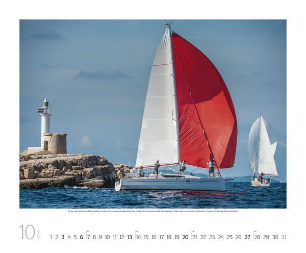 Bild: 9783731868583 | Sailing 2024 | Korsch Verlag | Kalender | Spiralbindung | 14 S. | 2024