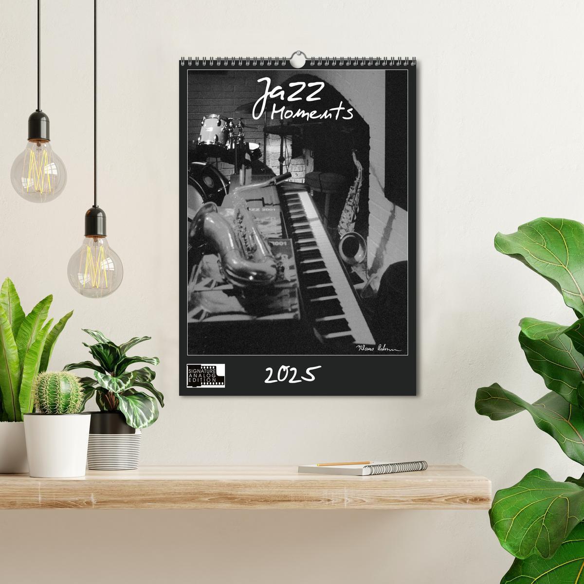 Bild: 9783457060230 | Jazz Moments (Wandkalender 2025 DIN A3 hoch), CALVENDO Monatskalender