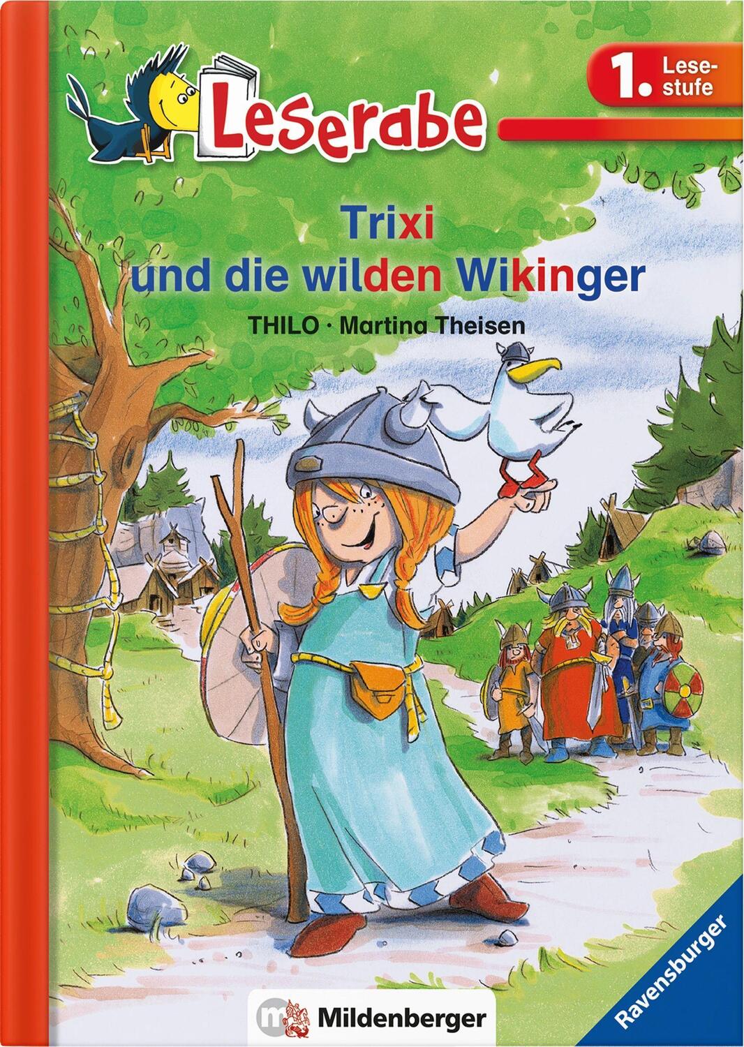 Cover: 9783619144402 | Leserabe 31, Lesestufe 1 - Trixi und die wilden Wikinger | Thilo