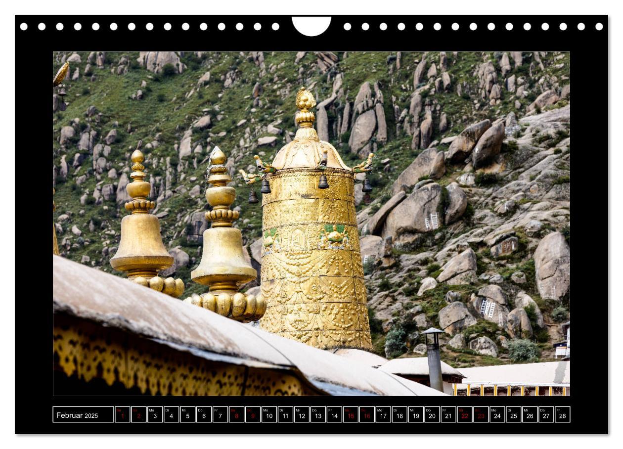 Bild: 9783435352180 | Eine Rundreise durch Tibet (Wandkalender 2025 DIN A4 quer),...