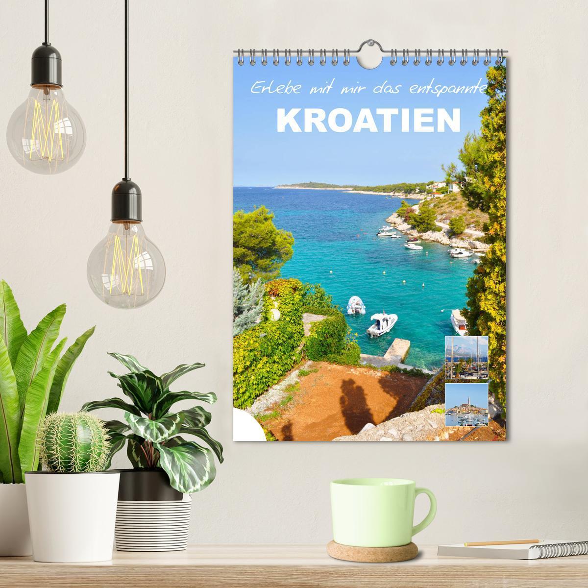 Bild: 9783435937608 | Erlebe mit mir das entspannte Kroatien (Wandkalender 2025 DIN A4...