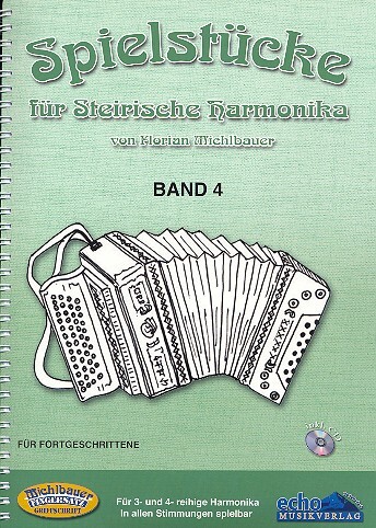 Cover: 9790501610150 | Spielstücke Band 4 (+App) für Steirische Harmonika | Michlbauer GmbH