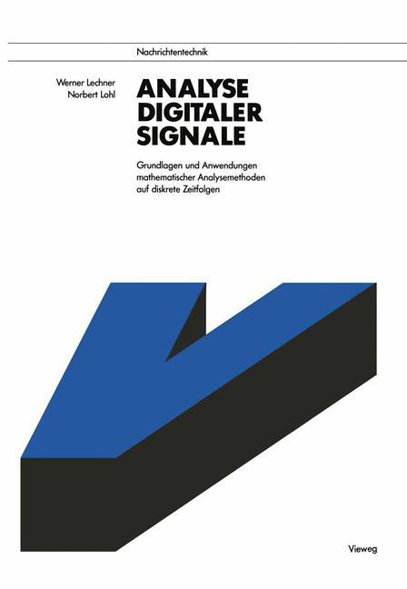 Cover: 9783528047276 | Analyse digitaler Signale | Werner Lechner | Taschenbuch | Paperback