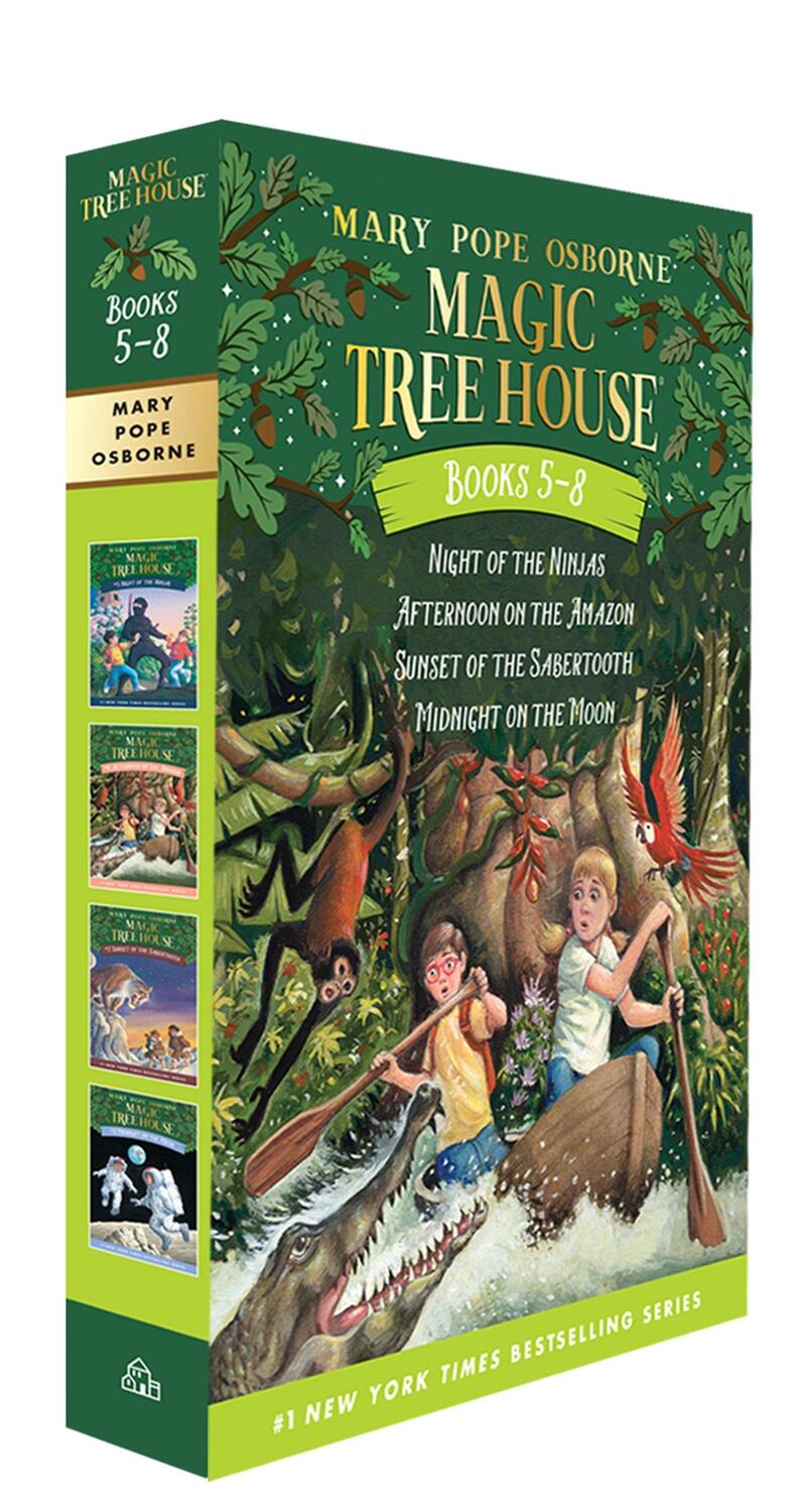 Cover: 9780375822667 | Magic Tree House Books 5-8 Boxed Set | Mary Pope Osborne | Box | 2018