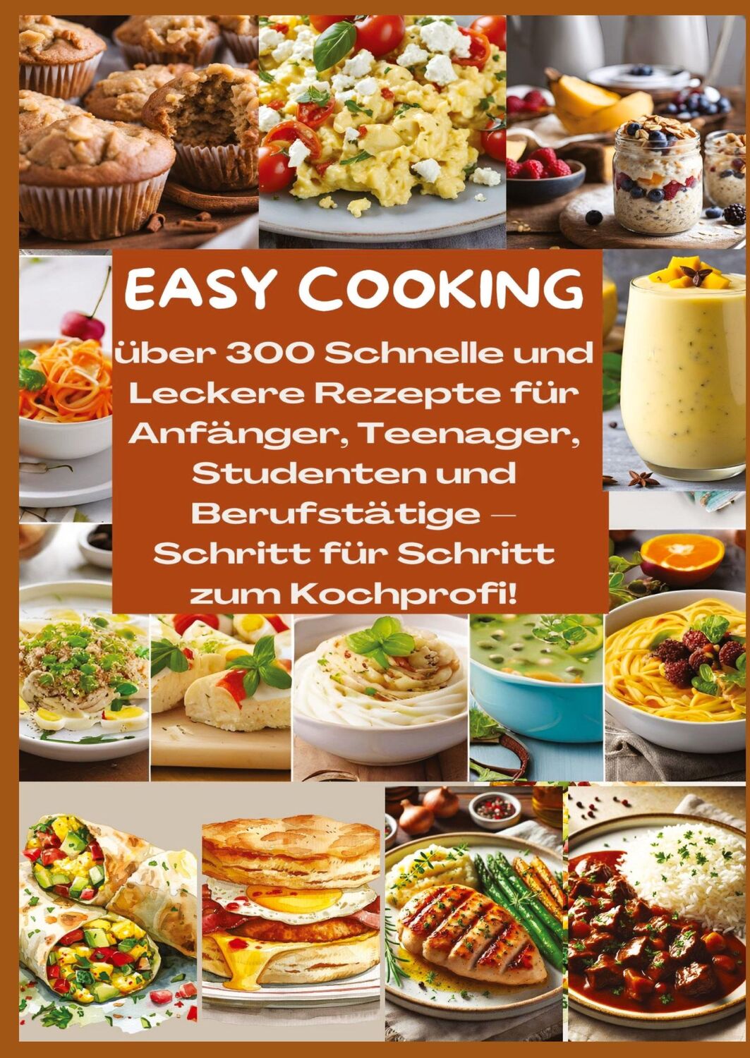 Cover: 9783384348876 | EASY COOKING: Über 300 Schnelle und Leckere Rezepte für Anfänger,...