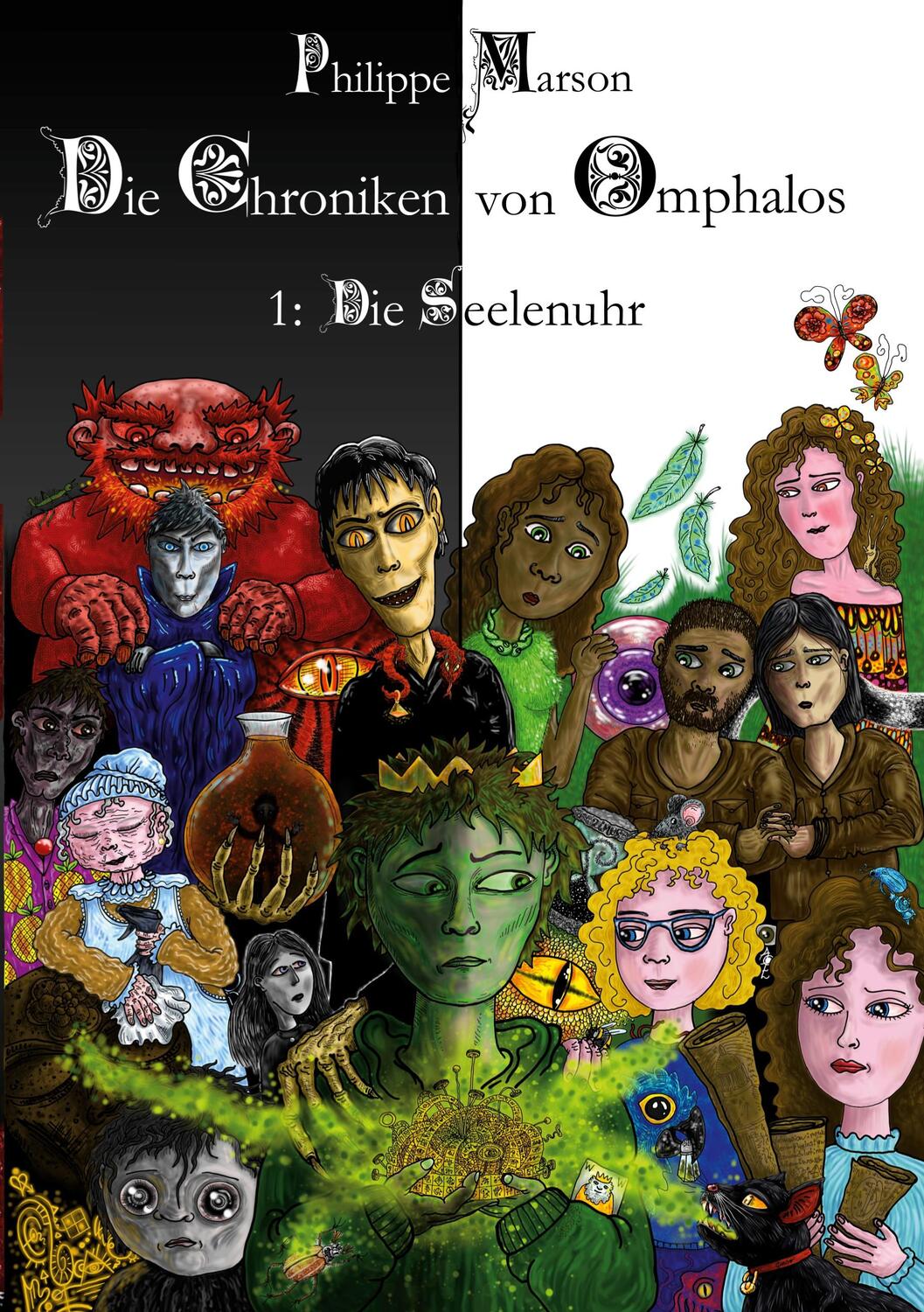 Cover: 9783757853594 | Die Chroniken von Omphalos | Die Seelenuhr | Philippe Marson | Buch