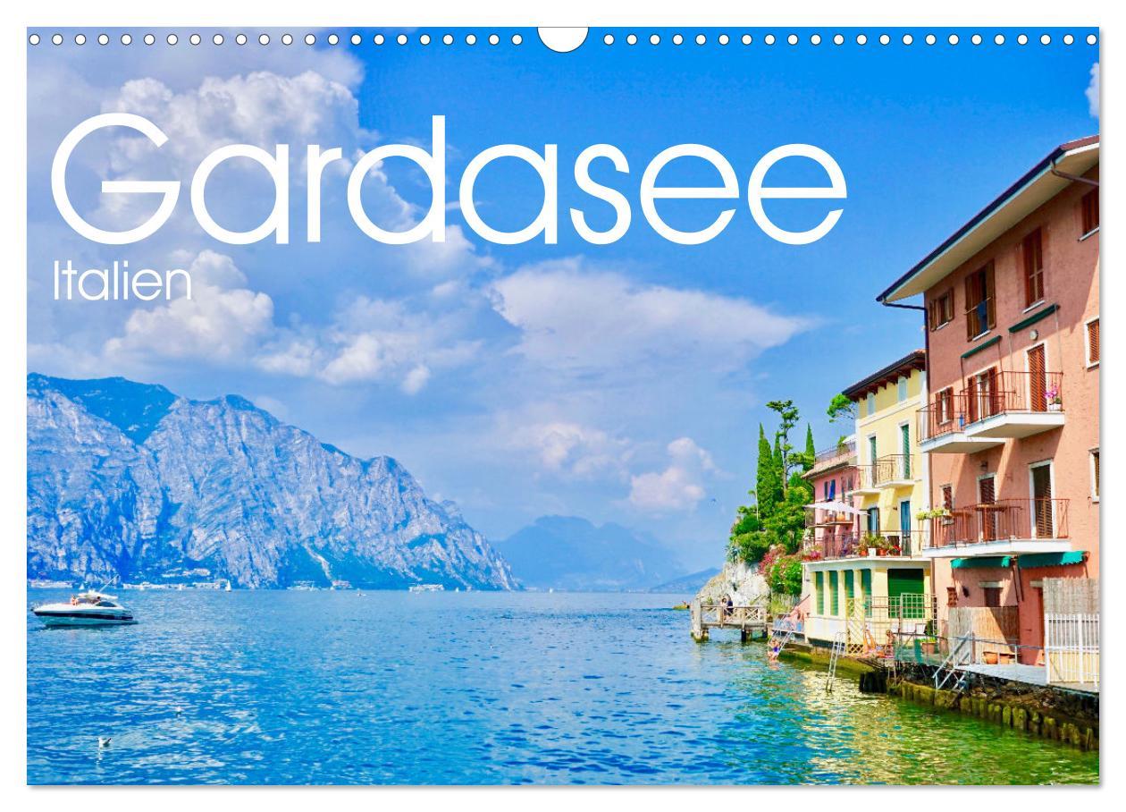 Cover: 9783435097661 | Gardasee, Italien (Wandkalender 2025 DIN A3 quer), CALVENDO...