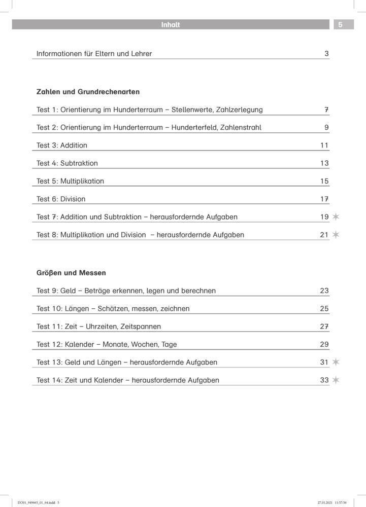 Bild: 9783129496657 | Klett Die Mathe-Helden: Mathe-Tests 2. Klasse | Broschüre | 64 S.