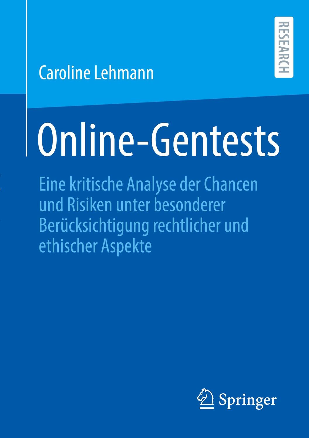 Cover: 9783658325039 | Online-Gentests | Caroline Lehmann | Taschenbuch | Springer