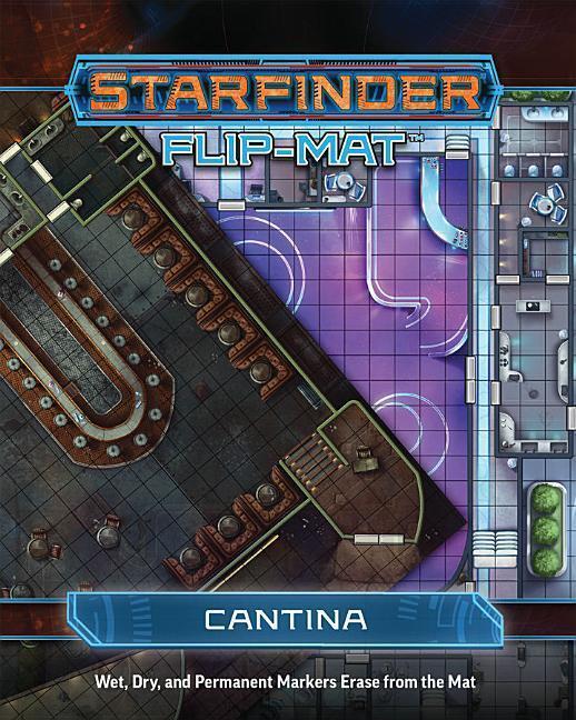 Cover: 9781601259776 | Starfinder Flip-Mat: Cantina | Crystal Fraiser | Starfinder | englisch