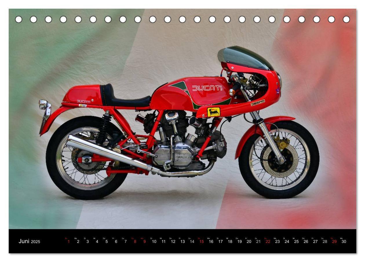 Bild: 9783435687688 | Ducati 900SS Königswelle (Tischkalender 2025 DIN A5 quer), CALVENDO...