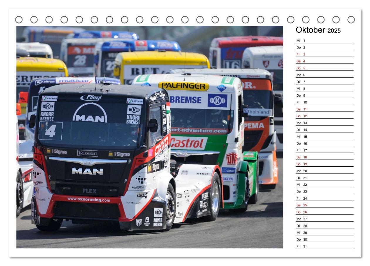 Bild: 9783435342600 | TRUCK RACING am Nürburgring (Tischkalender 2025 DIN A5 quer),...