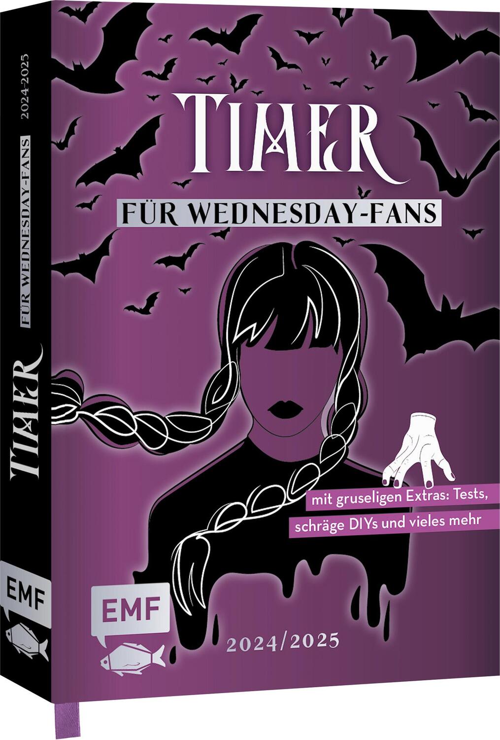 Cover: 9783745920949 | Der Timer für Wednesday-Fans 2024/2025 | Buch | 176 S. | Deutsch