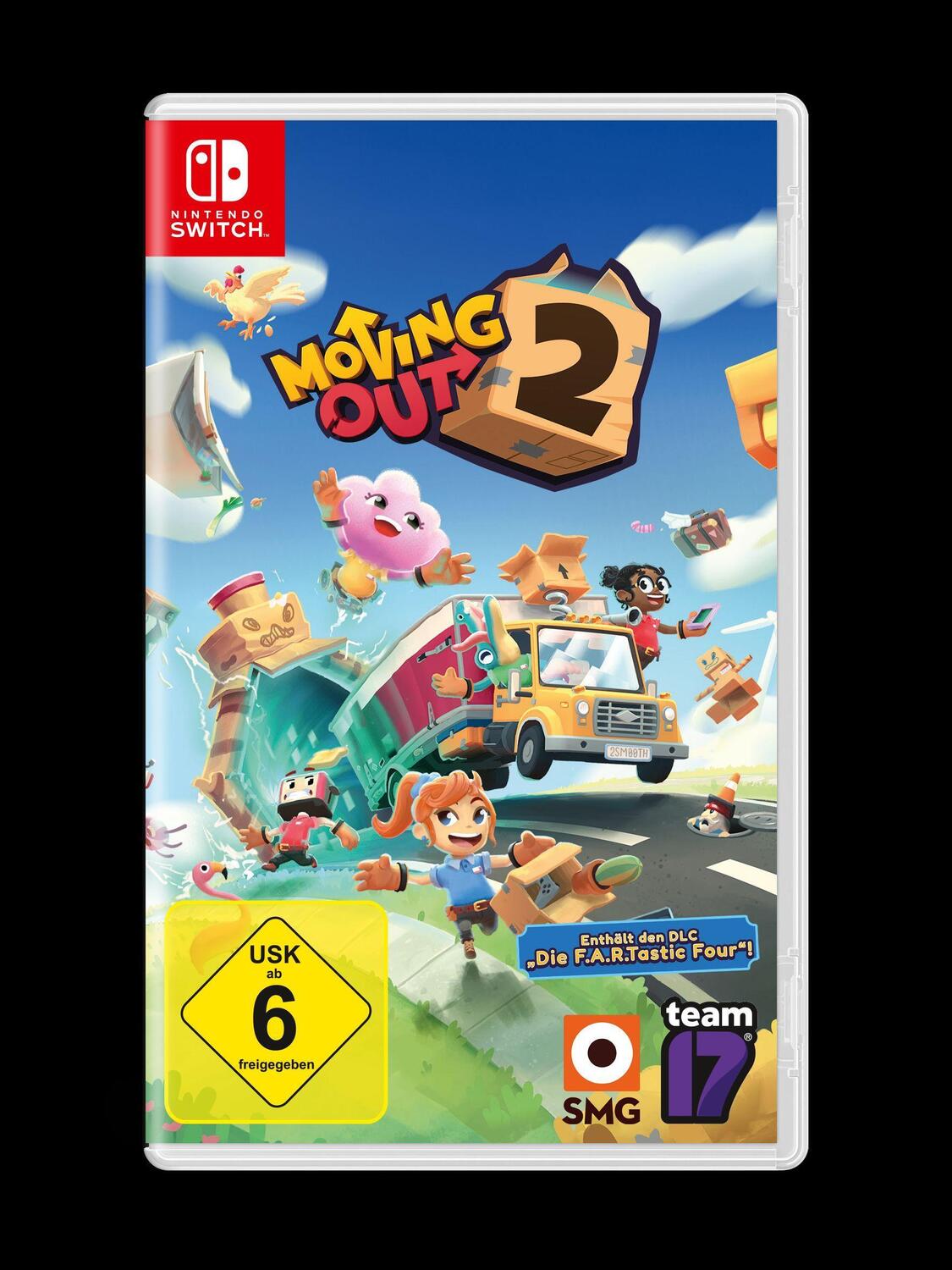 Cover: 5056208819611 | Moving Out 2 (Nintendo Switch) | Blu-ray Disc | Deutsch | 2023