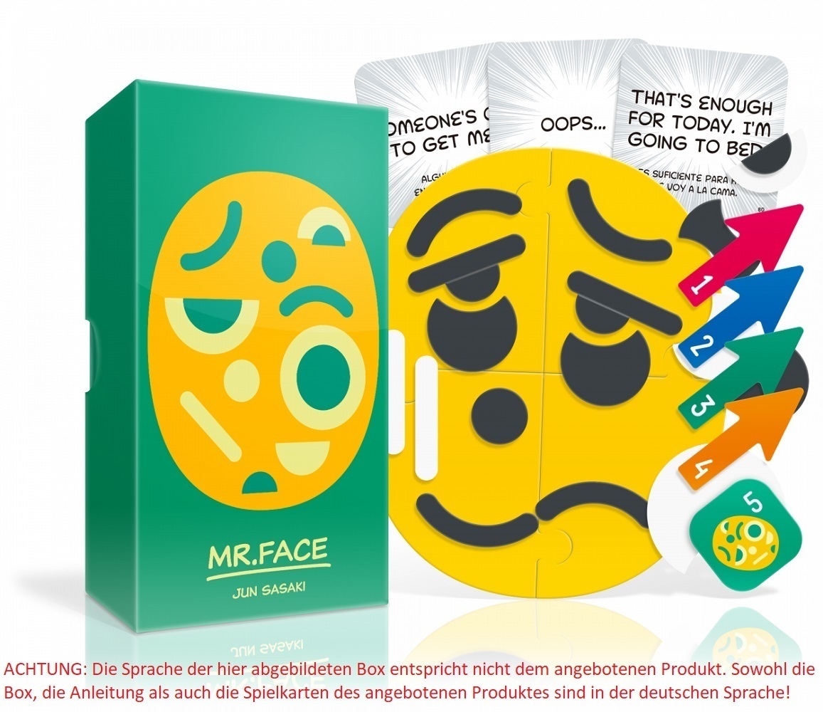 Cover: 4571394091494 | Mr. Face (Spiel) | Jun Sasaki | Spiel | In Spielebox | Deutsch | 2020