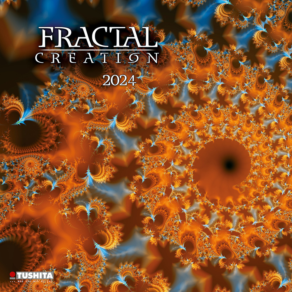 Cover: 9783959292214 | Fractal Creation 2024 | Kalender 2024 | Kalender | Drahtheftung | 2024