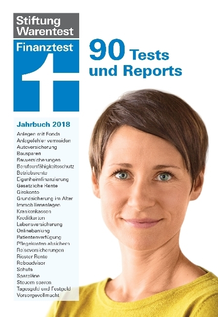 Cover: 9783868512977 | Finanztest Jahrbuch 2018 | 90 Tests und Reports | Buch | 240 S. | 2017
