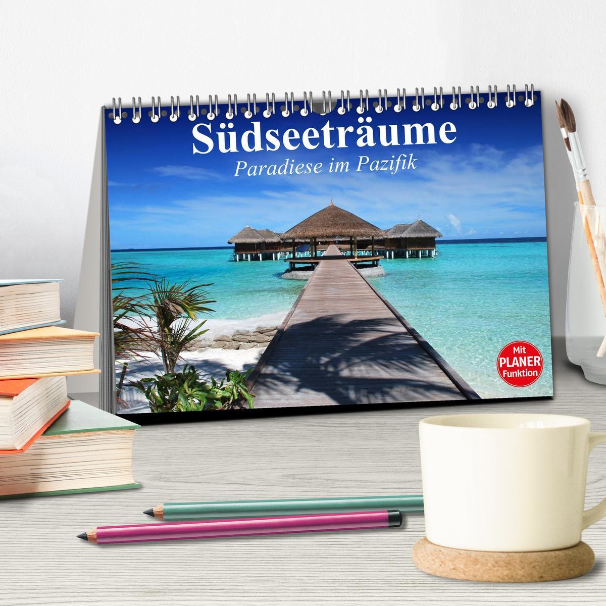 Bild: 9783435522880 | Südseeträume. Paradiese im Pazifik (Tischkalender 2025 DIN A5...