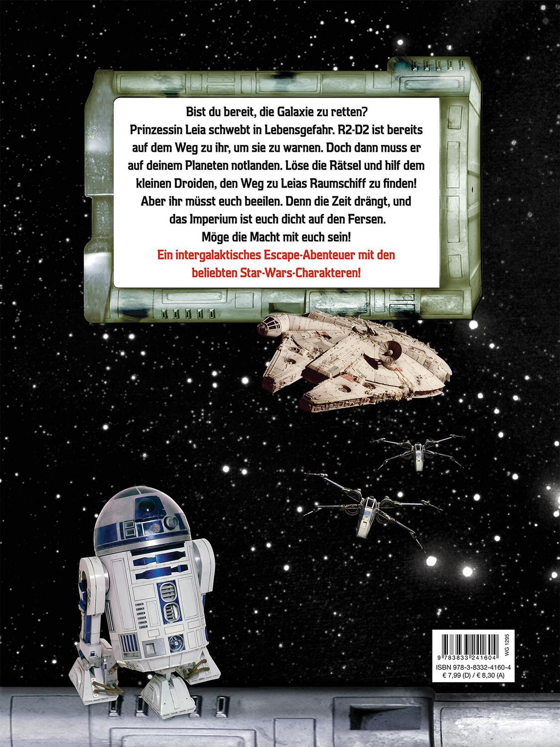 Rückseite: 9783833241604 | Star Wars: ESCAPE - Löse die Rätsel und rette die Galaxie! | Böttler