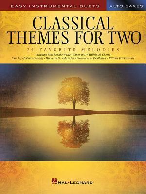Cover: 9781540014139 | Classical Themes for Two Alto Saxophones: Easy Instrumental Duets