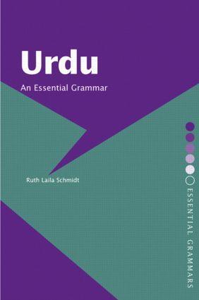 Cover: 9780415163811 | Urdu: An Essential Grammar | An Essential Grammar | Ruth Laila Schmidt