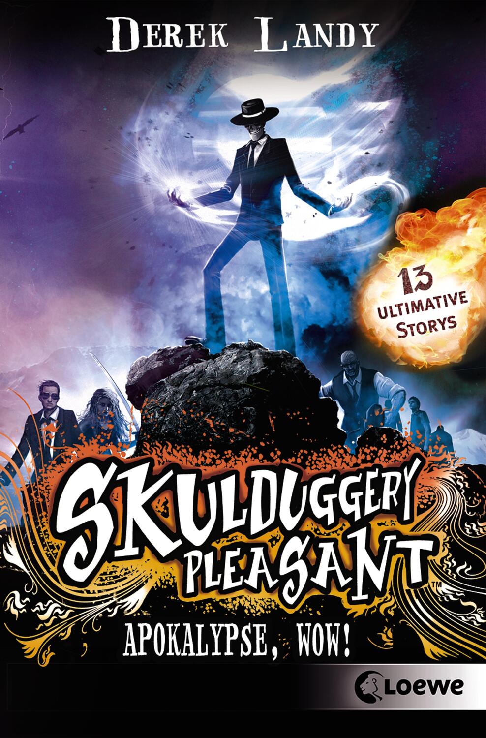 Cover: 9783785589915 | Skulduggery Pleasant - Apokalypse, Wow! | 13 ultimative Storys | Landy