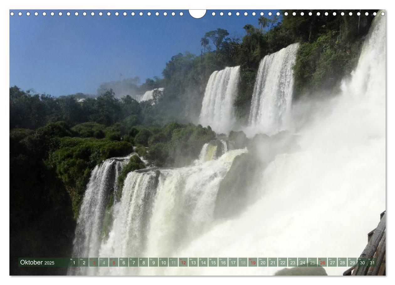 Bild: 9783435717309 | Mein Südamerika, mein Iguazu (Wandkalender 2025 DIN A3 quer),...