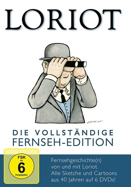 Cover: 4052912392519 | Loriot | Die vollständige Fernseh-Edition | DVD | 6x DVD-9 | Deutsch