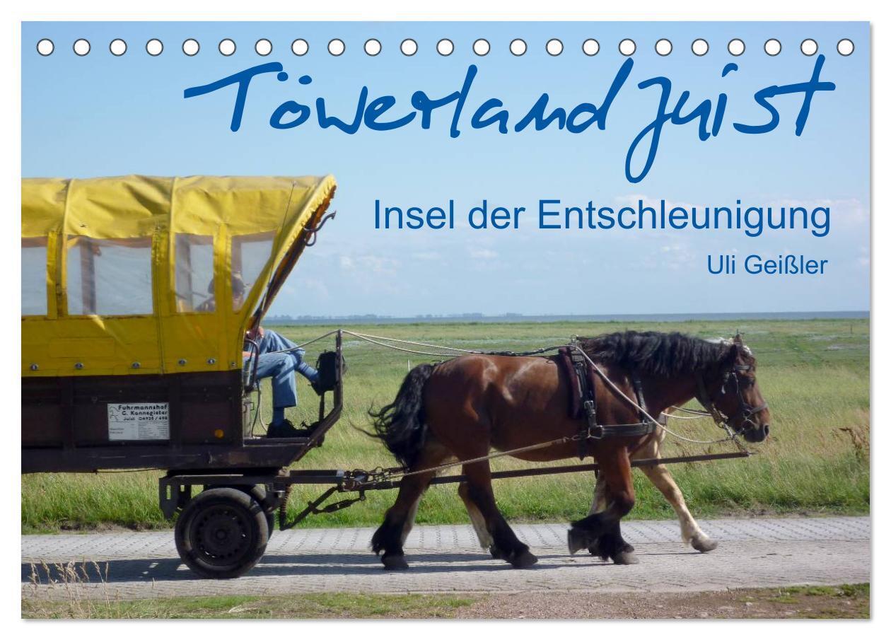 Cover: 9783383509940 | Töwerland Juist (Tischkalender 2024 DIN A5 quer), CALVENDO...
