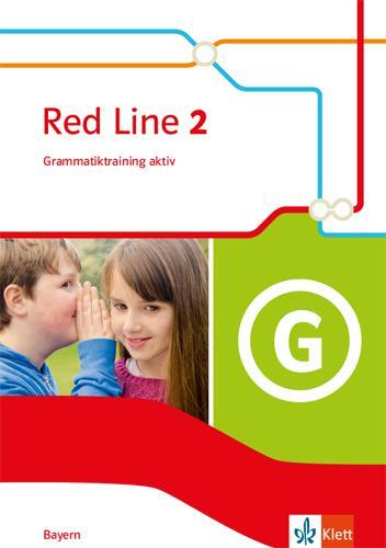 Cover: 9783125473331 | Red Line 2. Grammatiktraining aktiv Klasse 6. Ausgabe Bayern | Deutsch