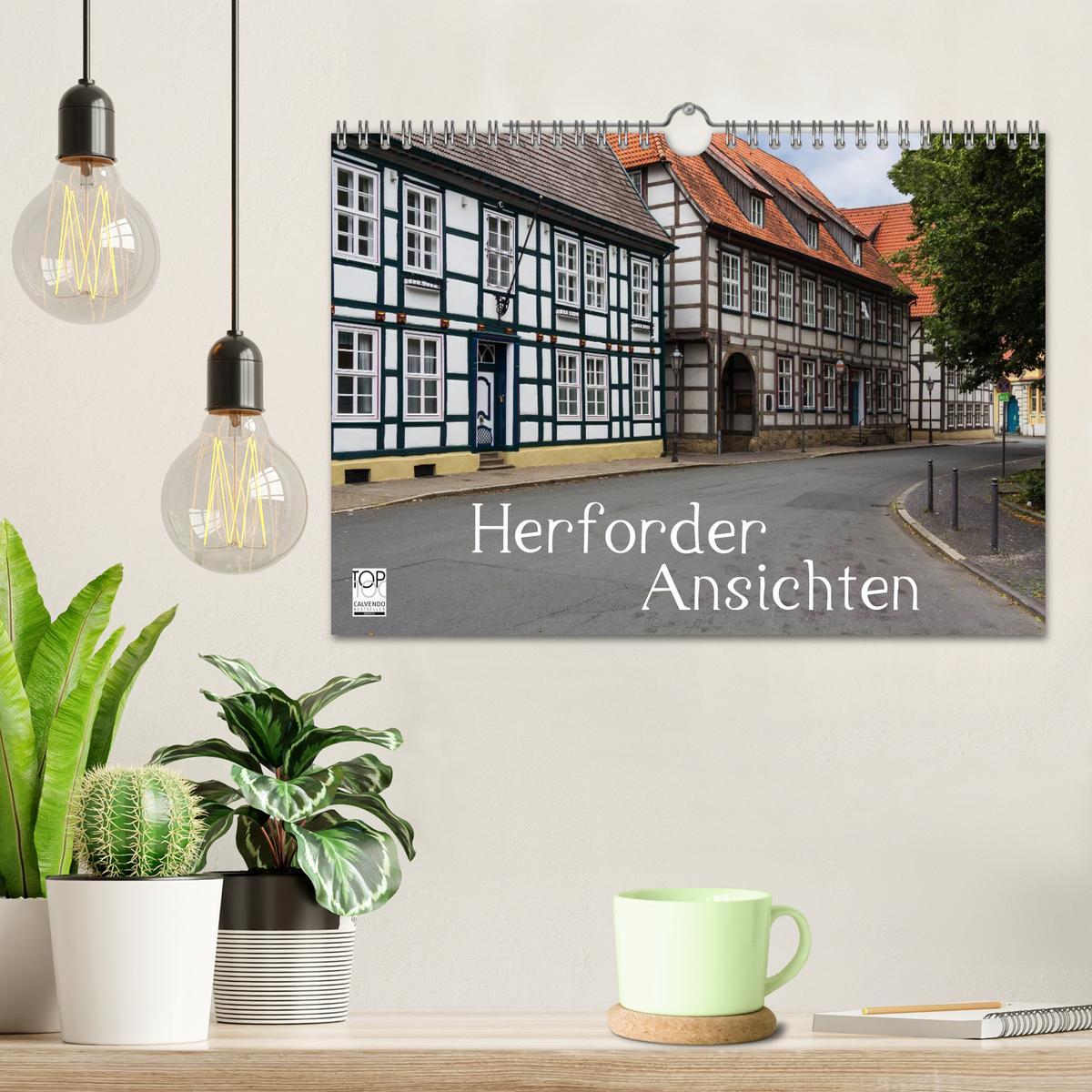 Bild: 9783435734153 | Herforder Ansichten (Wandkalender 2025 DIN A4 quer), CALVENDO...