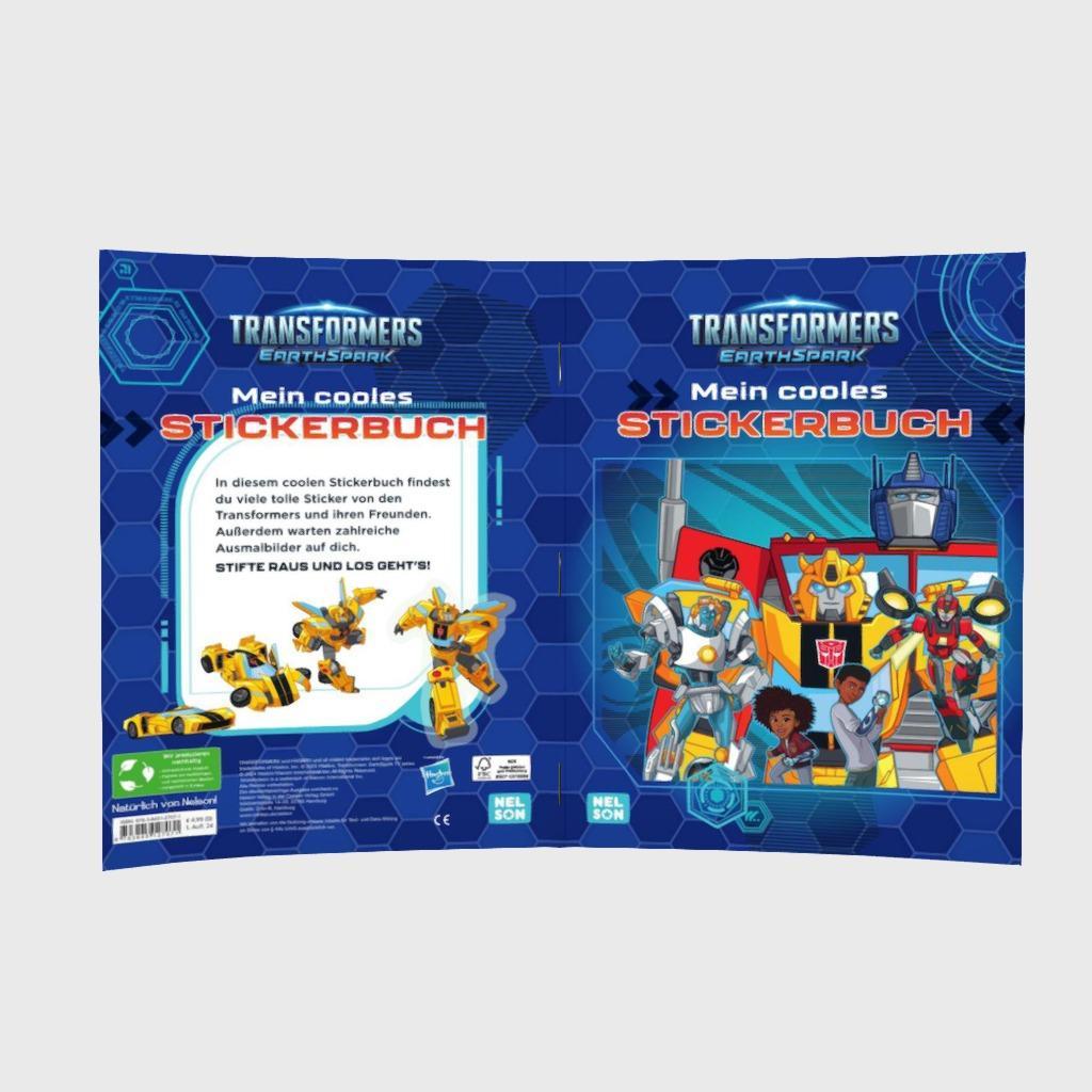 Bild: 9783845127071 | Transformers Earthspark: Mein cooles Stickerbuch | Taschenbuch | 24 S.