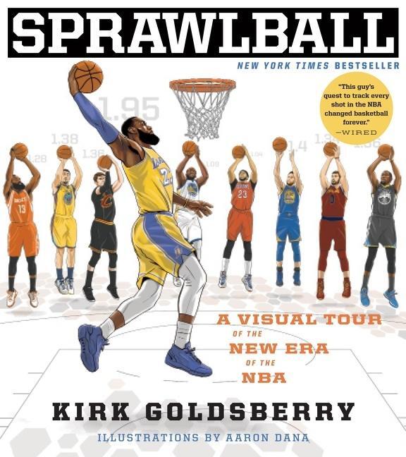 Cover: 9780358329756 | SprawlBall | A Visual Tour of the New Era of the NBA | Kirk Goldsberry