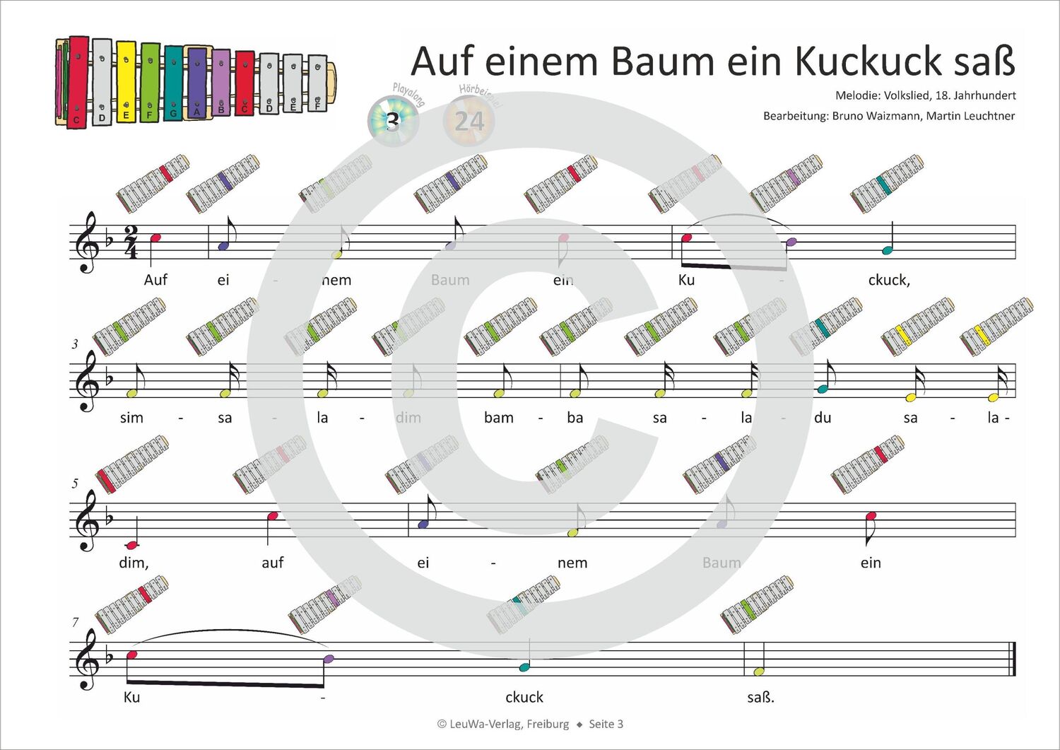 Bild: 9783940533616 | Einfacher!-Geht-Nicht: 18 Kinderlieder BAND 2 - für das SONOR® BWG...