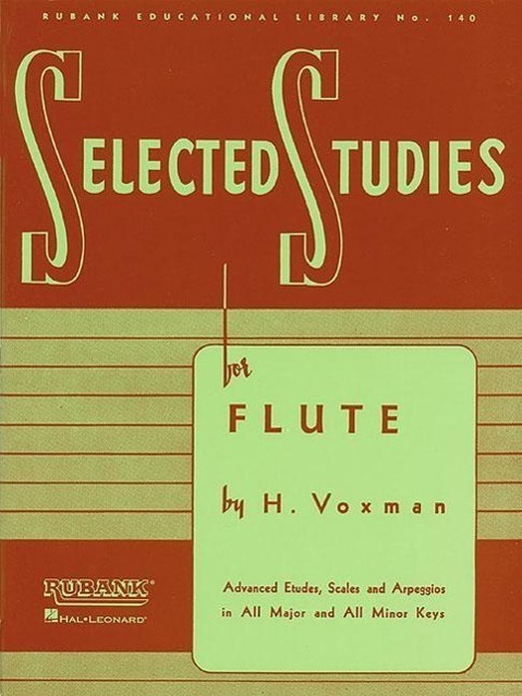 Cover: 9781423445289 | Selected Studies | For Flute | H. Voxman | Broschüre | Buch | Englisch